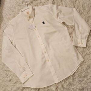 GIORDANO XL white smart fit shirt for men (New)